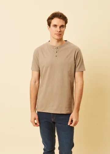 T-Shirt with Placket