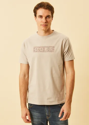 T-Shirt με Στάμπα