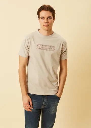 T-Shirt με Στάμπα