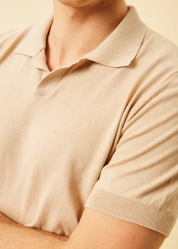 Light Knit Polo Shirt