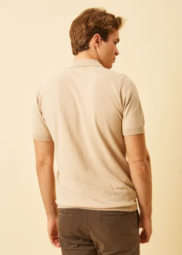 Light Knit Polo Shirt