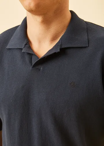 Light Knit Polo Shirt