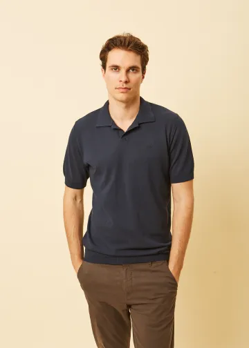 Light Knit Polo Shirt