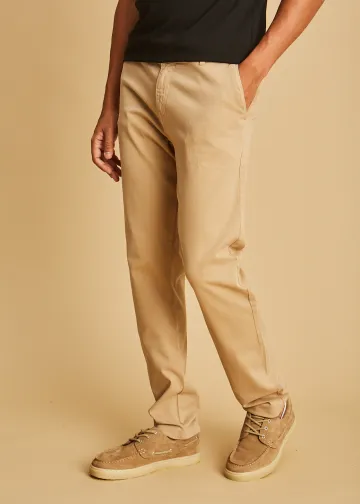 Chino Trousers by Cotton Twill Fabric