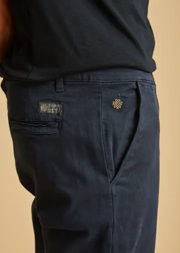 Chino Trousers by Cotton Twill Fabric