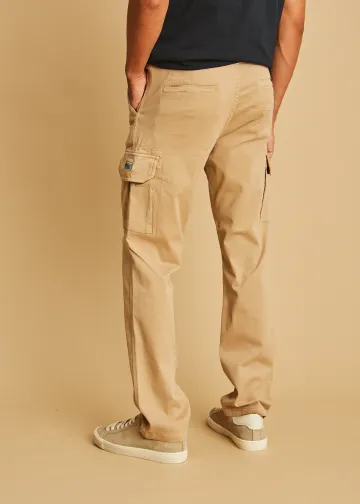 Cargo Trousers by Cotton Twill Fabric