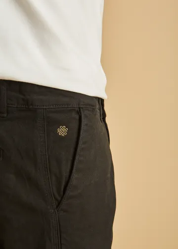 Cargo Trousers by Cotton Twill Fabric