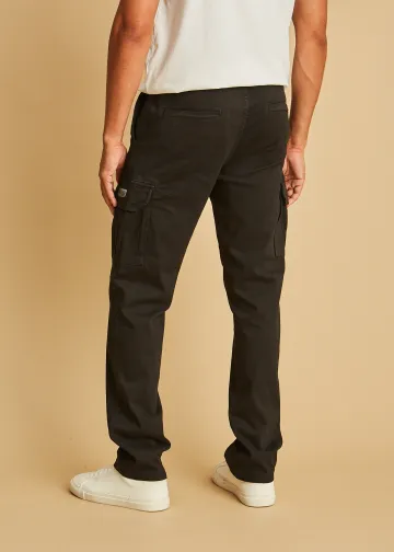 Cargo Trousers by Cotton Twill Fabric