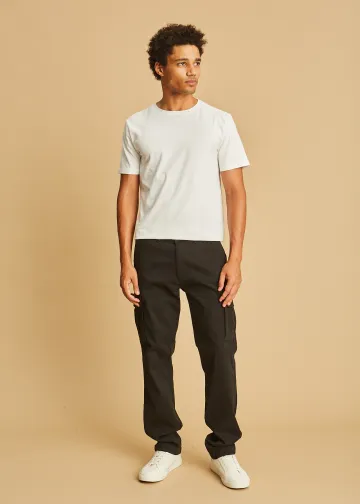 Cargo Trousers by Cotton Twill Fabric