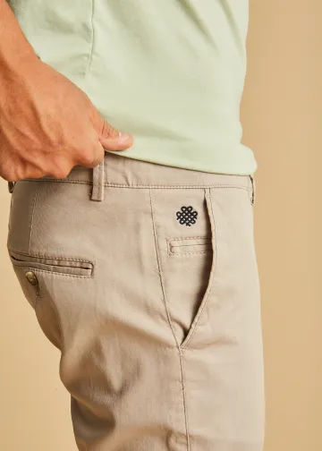 Chino Trousers by Fine Pique Fabric