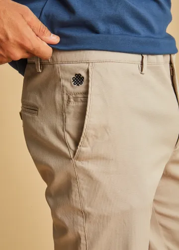 Chino Trousers by Fine Pique Fabric