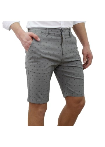 Printed Chino Shorts