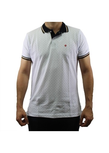 Polo Shirt with pattern print