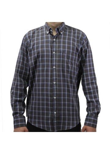 Men's beaver checkered shirt
