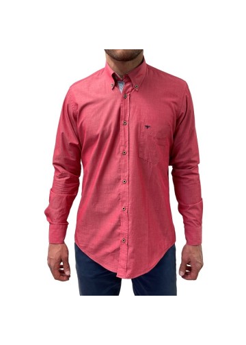 Solid Color Chambrey Shirt