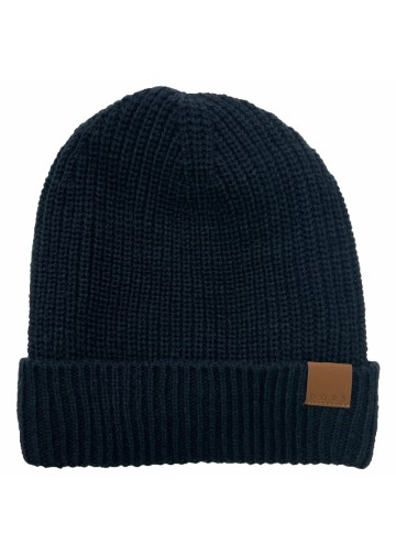 Knitted Hat with Fleece Lining
